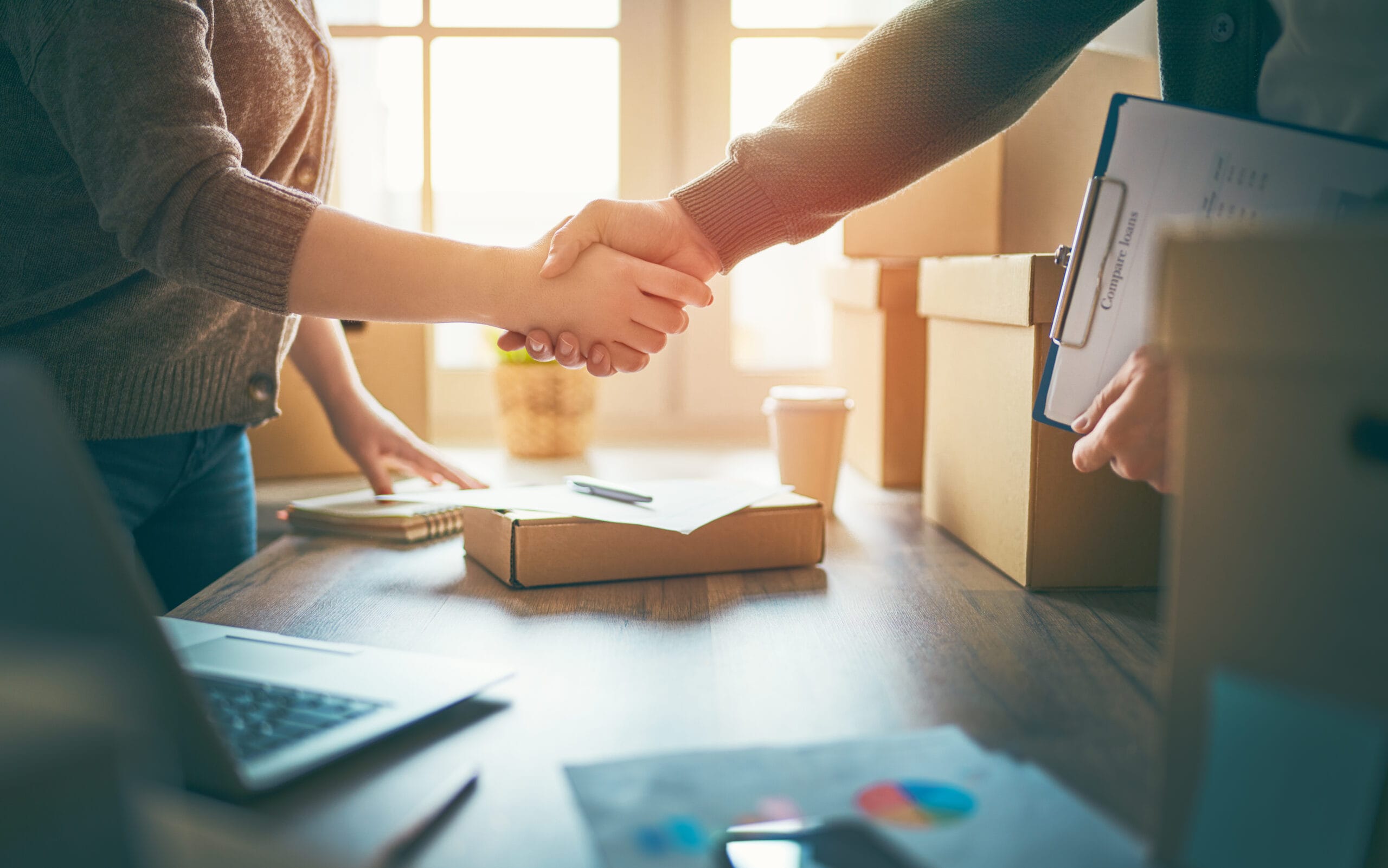 people are working at warehouse